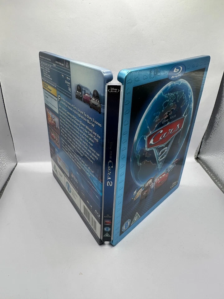 Cars 2 Blu Ray Steelbook - Disney Region Free - Image 4 of 4