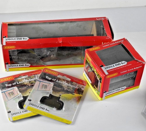 Juego de bloqueo de canal de extremo Lyddle calibre N Hornby 85651 8647 2x 8650 sin usar | Condition: Used