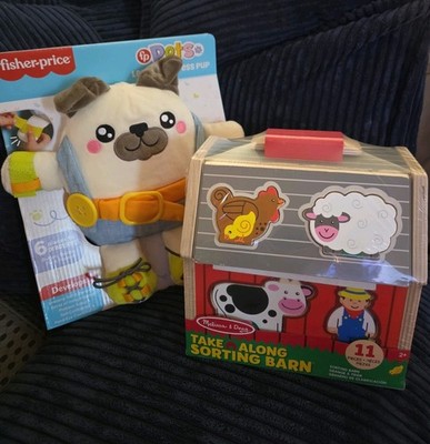 2 Year Old TOY BUNDLE: Fisher-Price Melissa & Doug New Sealed In Box See Photos