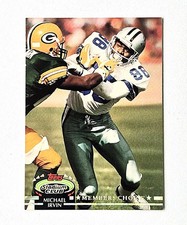 MICHAEL IRVIN- 1992 Topps Stadium Club Football Card # 308 - Dallas Cowboys