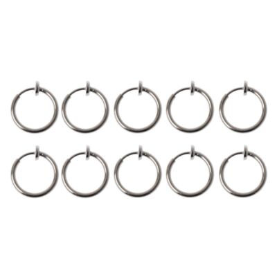 10 Pcs Clip-on Earrings Converter Non Pierced Earrings with