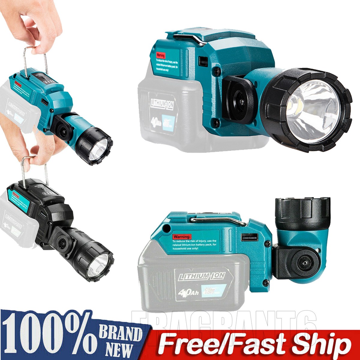 Makita フラッシュライト LED Work Light Flashlight Electric Torch Spotlight For Makita 12V