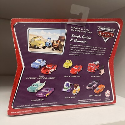 Mattel Disney Pixar Cars Movie Moments Luigi Guido & Tractor 1st