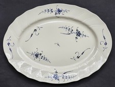 Sublime GRAND PLAT OVALE de VILLEROY & BOCH modèle VIEUX LUXEMBOURG 43,1cm