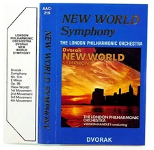 Cassette Dvorak New World Symphony London Philharmonic Vernon Handley AAC-216