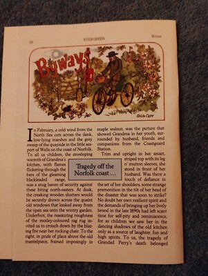 A2n Ephemera 80er Jahre Artikel Wells Hms Alarm Sinking John Devlin 