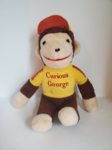 curious george stuffed animal 1975
