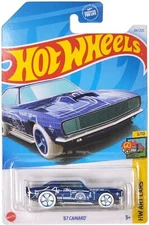Hot Wheels - 2024 HW Art Cars 3/10 '67 Camaro 84/250 (BBHTB74)