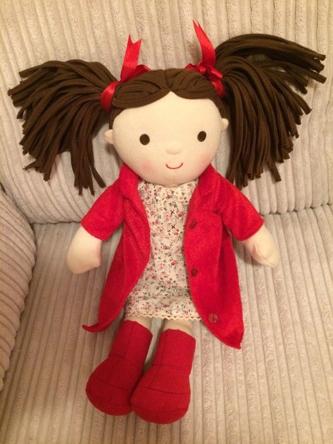 silver cross bronte rag doll