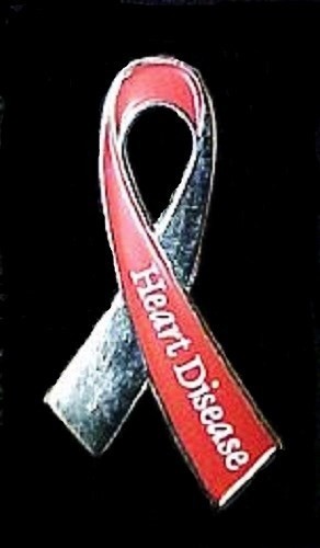 Heart Disease Awareness Ribbon Amazon.com: 100 Pcs Red Ribbon Pin AIDS