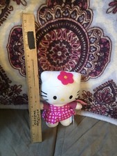 Mini Purple Gingham Dress Hello Kitty Plush NWT 