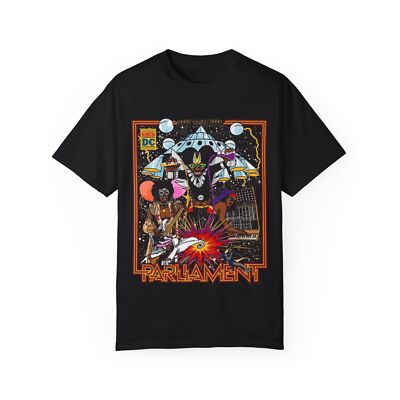 Parliament T-shirt, Mothership Connection Unisex Garment-Dyed T-shirt