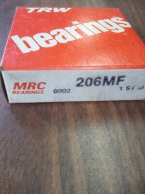 MRC BEARING 206 MF New - Old Stock 