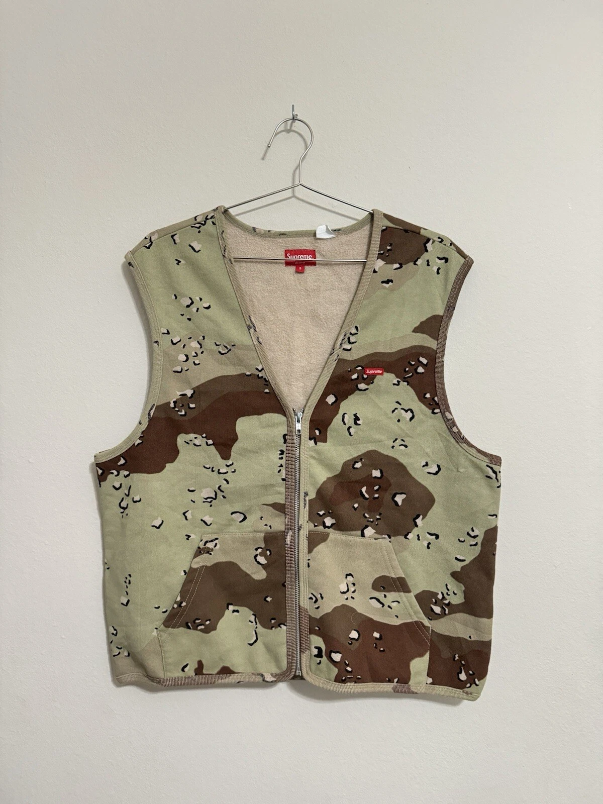 Petit gilet zippé camouflage Supreme Chip