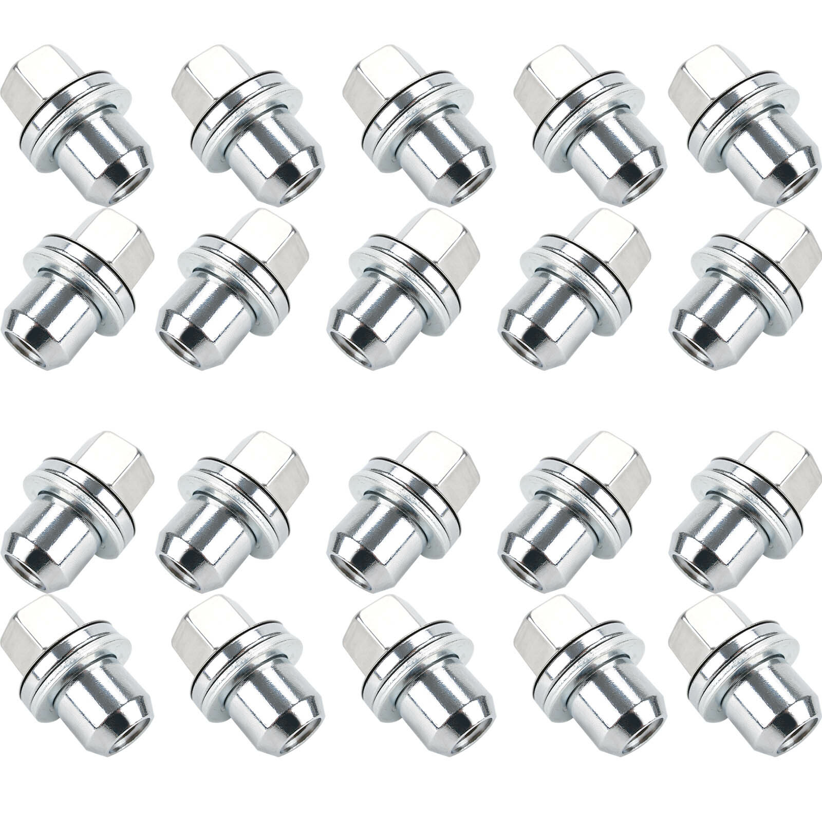 20x Stainless Wheel Nuts For Range Rover L322 Sport RRD500510 LR068126