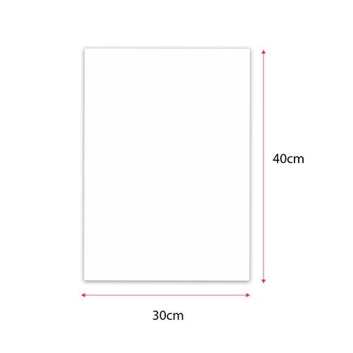 Leer Sublimation Glanz Weiß Aluminium Bleche Wärmepresse Dicke: 0,5 mm - Bild 7 von 8
