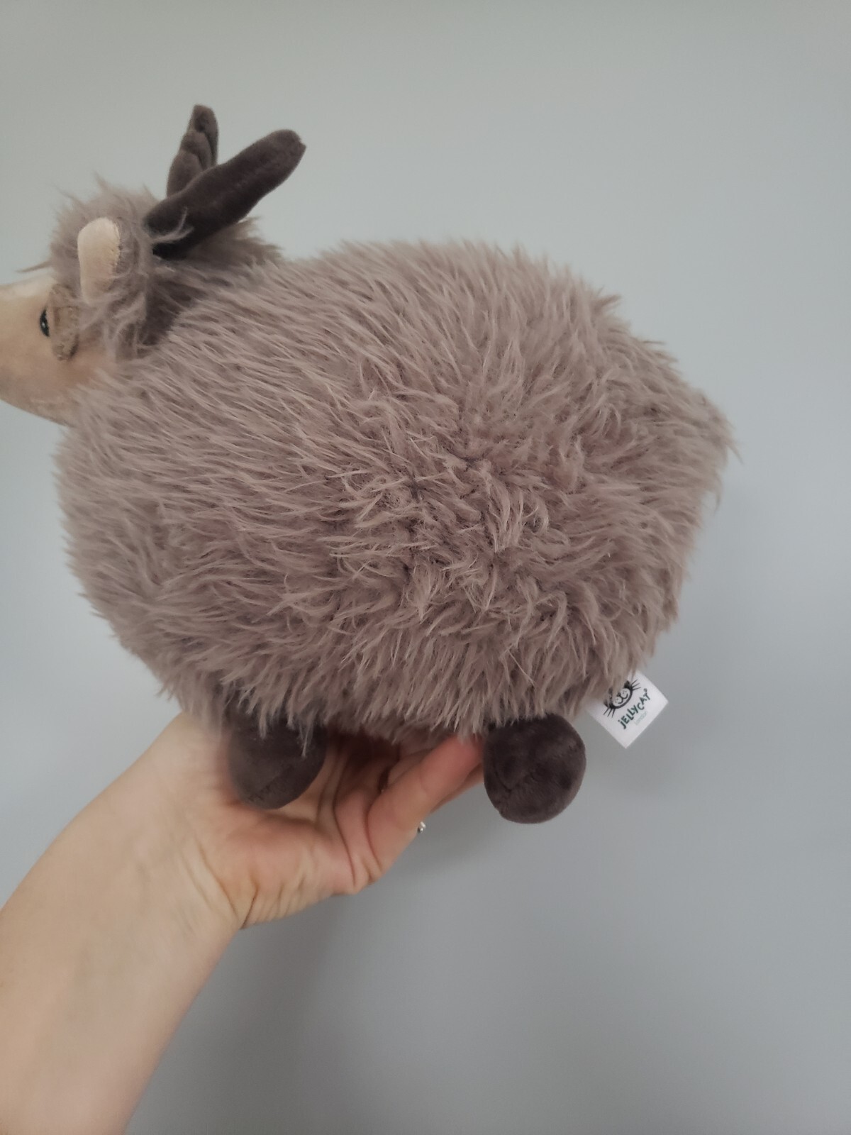 Jellycat Grey Rolbie Reindeer Baby Comforter Plush Soft Toy eBay