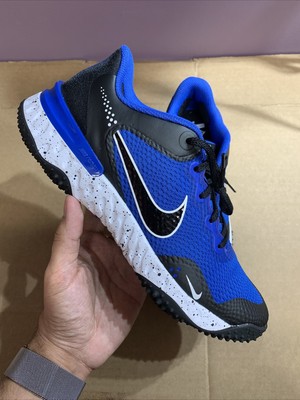 Nike Alpha Huarache Elite Turf Game Royal Black Men's Size