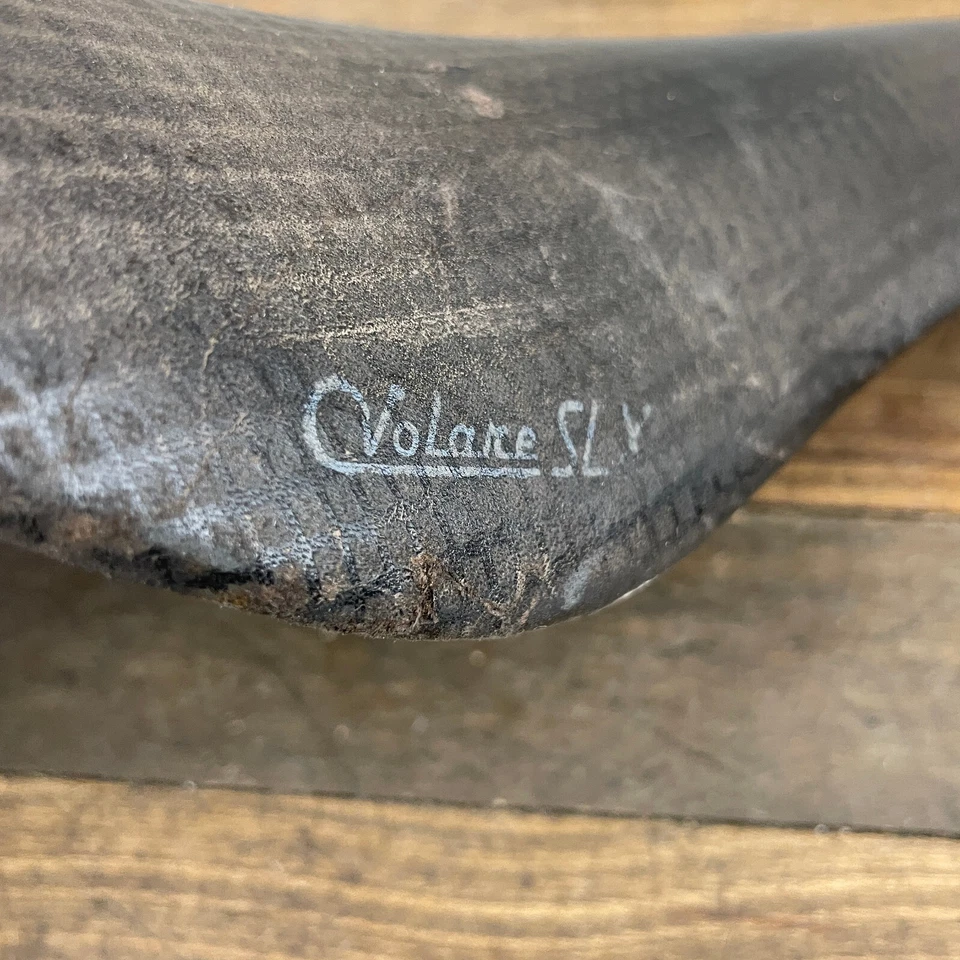 Sillín perforado vintage Cinelli Volare SLX Seat años 80 Black Lightning BMX Foto 3 de 4