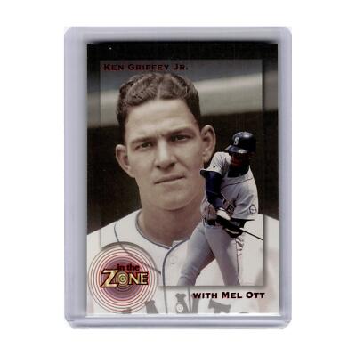 1995 Megacards In The Zone Ken Griffey Jr/Mel Ott Mariners #5