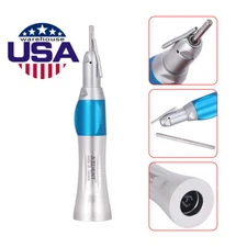 AZDENT Dental Surgical Straight Handpiece 1:1 Nose Cone External Irrigation Pipe