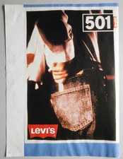 1988 Levis 501 Magazine Print Ad Yugoslavia Vintage Levi's Very Rare