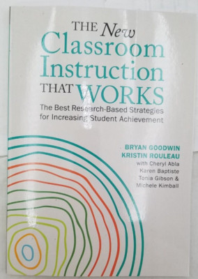 The New Classroom Instruction That Works - 9781416631613