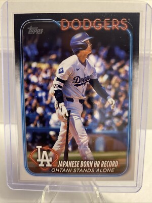 2024 Topps Update Shohei Ohtani #US123 Stand Alone HR Record