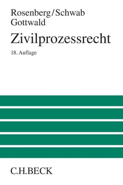 Thumbnail - Zivilprozessrecht | Leo Rosenberg (u. A.) | Buch | Großes Lehrbuch |