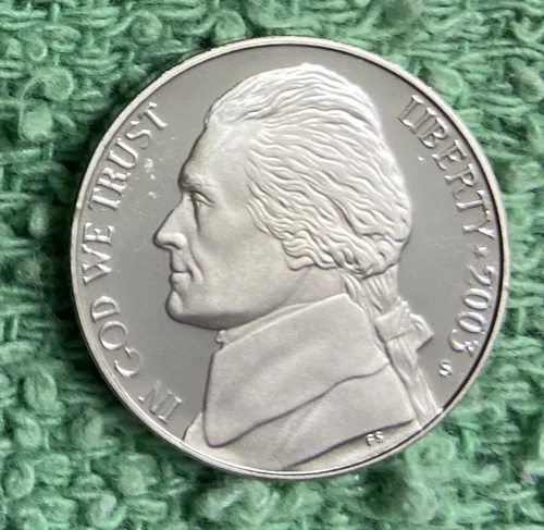 2003-S Jefferson Nickel Proof — photo from another recent sale