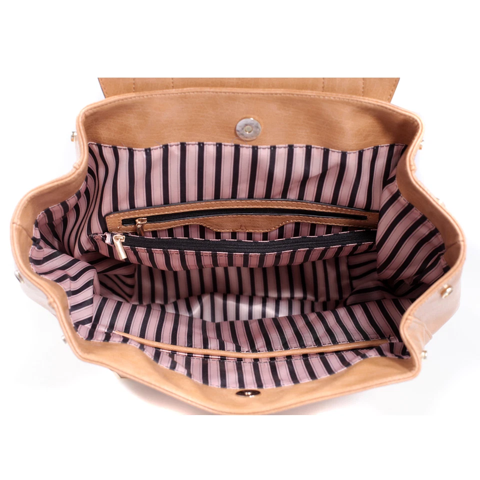 Dasein 女式背包休闲人造皮革学校吊带包带可调肩带 — 第 4/4 张图片