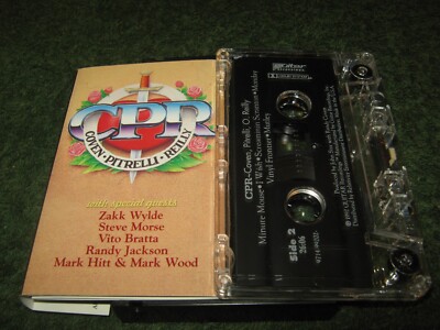 CPR - Coven Pitrelli Reilly (cassette) w/ zakk wylde steve morse