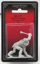 Ral Partha DF-277 Giant with Mace (Monsters) Ogre Warrior in Mail Armor 