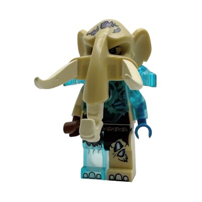 LEGO Minifigur Mottrot Legends of Chima 70145 Maula Ice Mammoth Stomper loc084