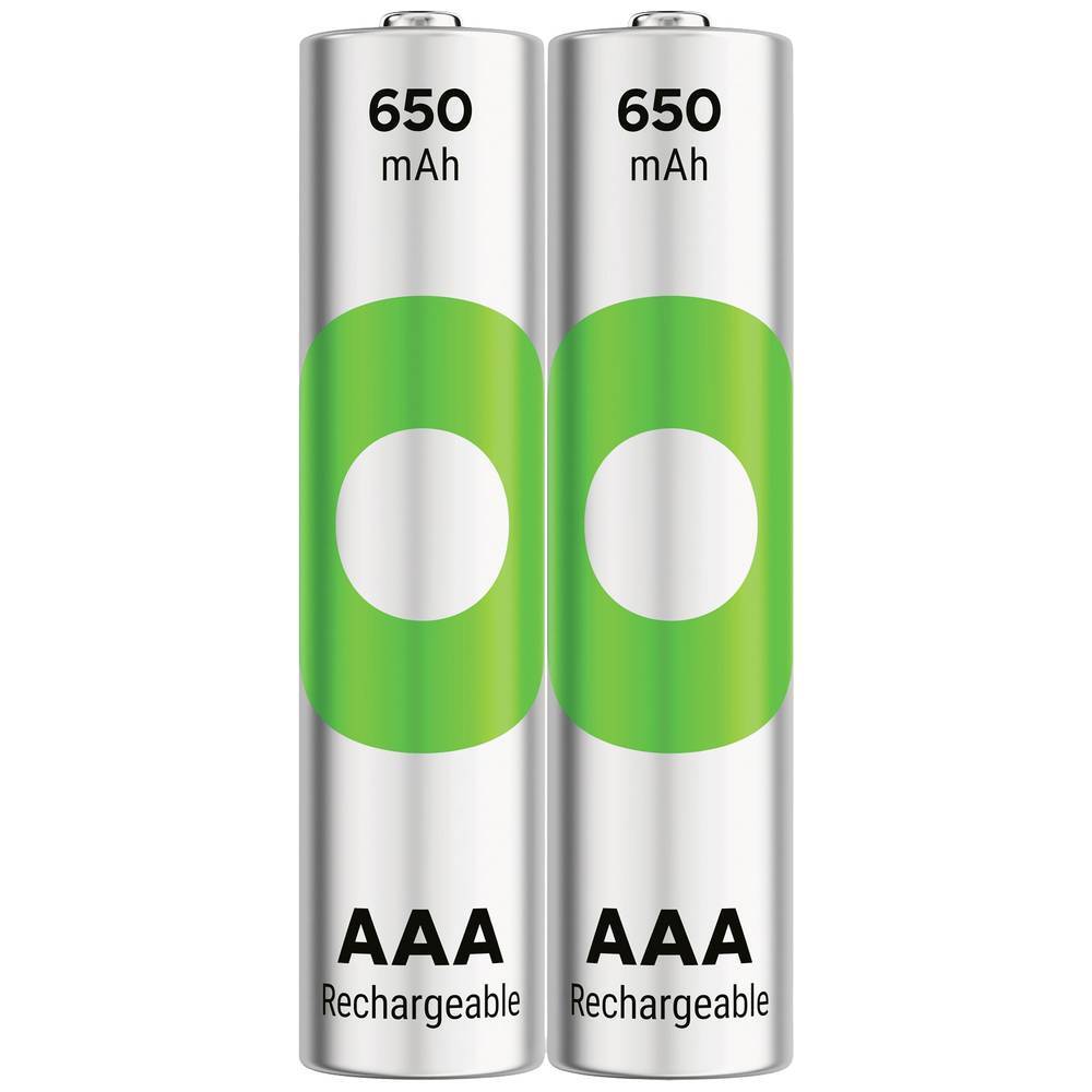 GP ReCyko Batteria ricaricabile Ministilo (AAA) NiMH 650 mAh 1.2 V 2 pz.