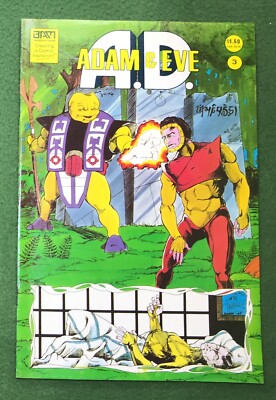 Adam & Eve #3 Bam Production Comics Modern Age sci-fi vf/nm