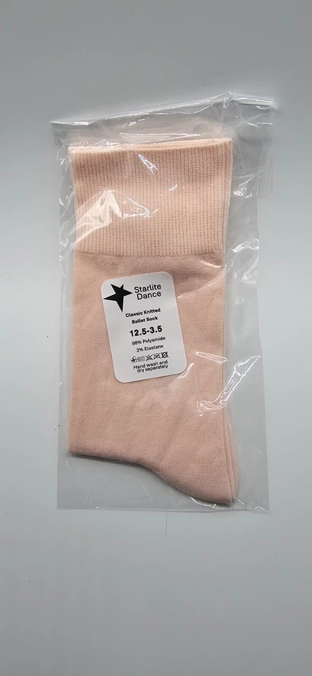 Starlite Classic Knitted Ballet Socks - Child Sizes ** NEW for 2024 **