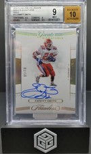 2020 Flawless Collegiate Greats Signatures Gold #12 Emmitt Smith #1/10 BGS 9 
