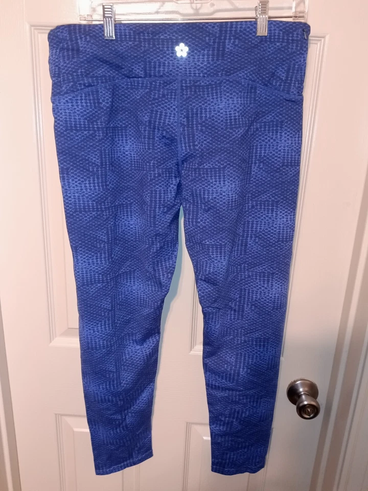 Leggings elásticos azules para mujer Tuff Athletics talla XL Foto 2 de 4