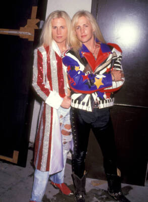 Gunnar Nelson Matthew Nelson at the 18th American Music Awards on - Old Photo 1