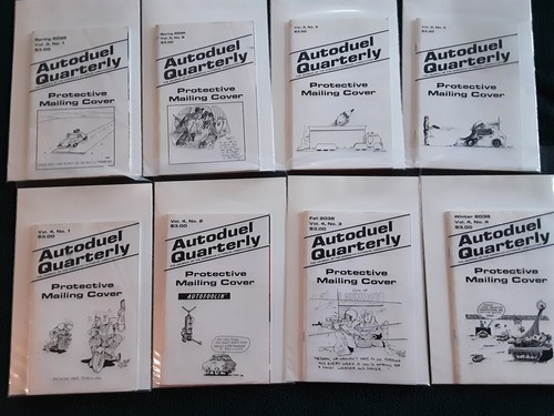 Steve Jackson Games - Autoduel Quarterly Mag Volume 1-6, missing only Vol 2, #1 - Picture 2 of 3