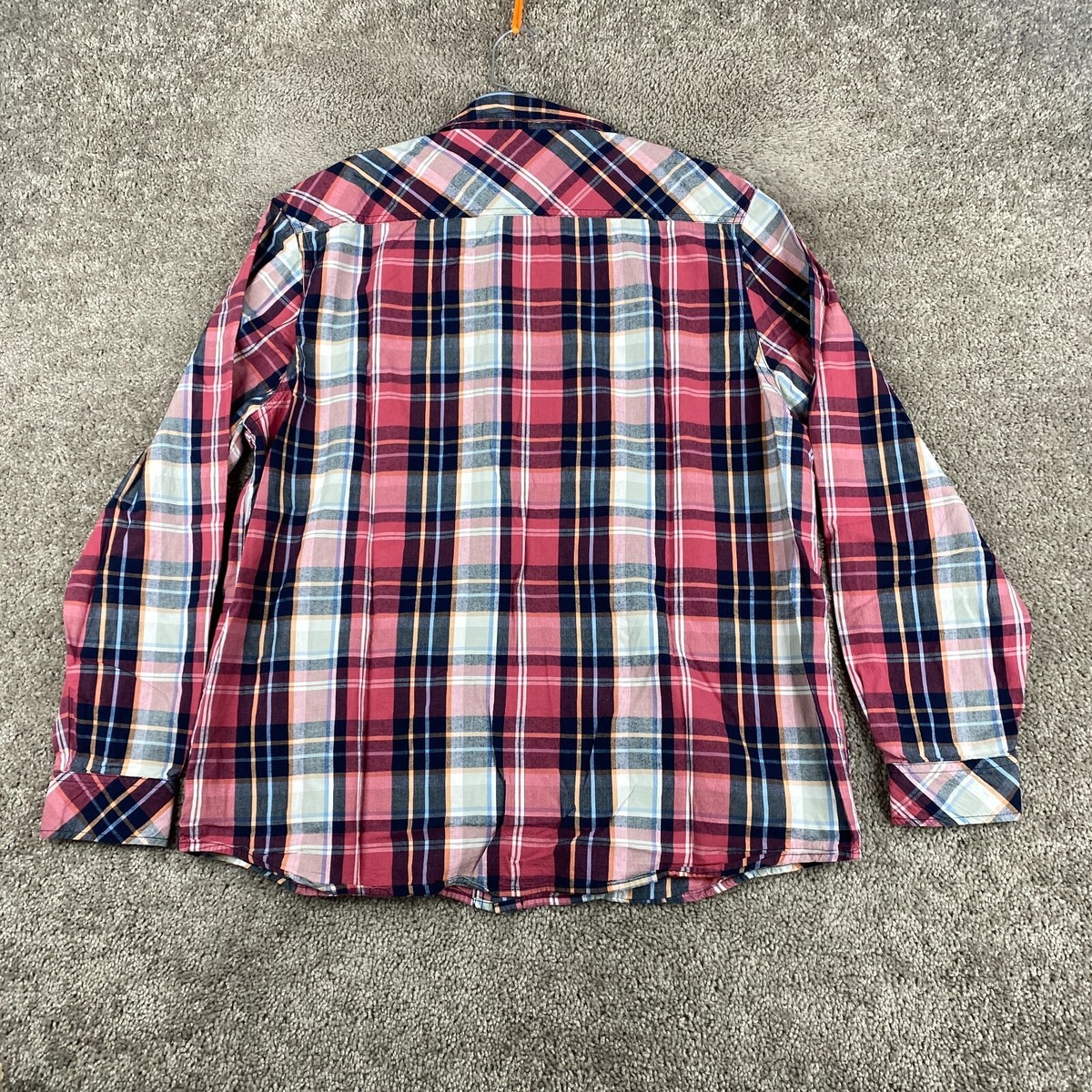 Cedar Wood State Button-Up Shirt Men's XXL Long Sleeve Multi Plaid