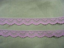 Flat Lace Lilac - 33 metres FW001 