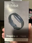 Fitbit Inspire 2 Activity Tracker - FB418BKBK -  Black Case Black Band - New