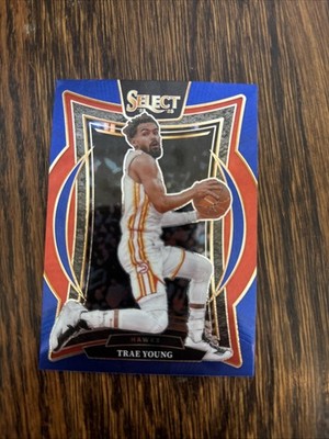 2024-25 Panini Select - Concourse Trae Young #63 Blue