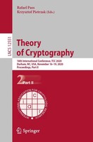 Rafael Pass (U. A.) | Theory Of Cryptography | Taschenbuch | Englisch (2020)