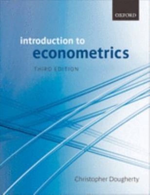 Introduction to Econometrics Paperback Christopher Dougherty