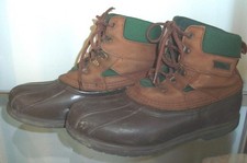 Vintage Maine Hunting Shoe L.L. Bean Men's Duck Boots Size 10