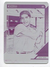 2024 Donruss Printing Plate Phil Rizzuto 1/1 New York Yankees
