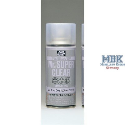 GUNZE GSB516 B-516 Mr. Super Clear Semi-Gloss Spray (170 ml)